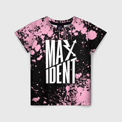 Футболка детская Stray kids - pink maxident, цвет: 3D-принт