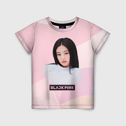 Футболка детская Jennie Kim Blackpink, цвет: 3D-принт