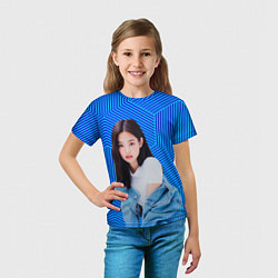 Футболка детская Jennie kpop music, цвет: 3D-принт — фото 2