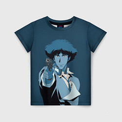 Футболка детская Spike Spiegel blue, цвет: 3D-принт