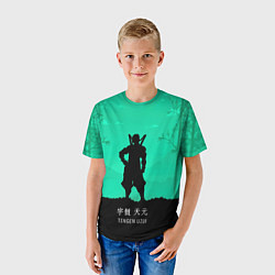 Футболка детская Тенген Узуй Клинок, рассекающий демонов, цвет: 3D-принт — фото 2