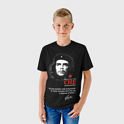 Футболка детская Che Guevara автограф, цвет: 3D-принт — фото 2