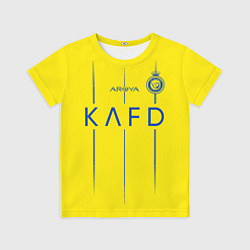 Футболка детская Садио Мане Аль Наср форма 2324 домашняя, цвет: 3D-принт