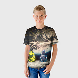 Футболка детская Cyberpunk Edgerunners Дэвид Люси, цвет: 3D-принт — фото 2
