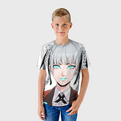 Футболка детская Безумный азарт Кирари Момобами, цвет: 3D-принт — фото 2