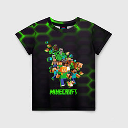 Футболка детская Minecraft story the game, цвет: 3D-принт