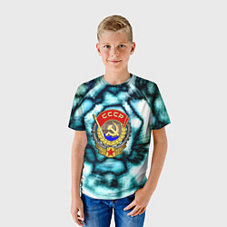 Футболка детская Назад в ссср негатив, цвет: 3D-принт — фото 2