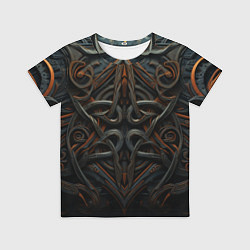 Футболка детская Орнамент в викинг-стиле, цвет: 3D-принт