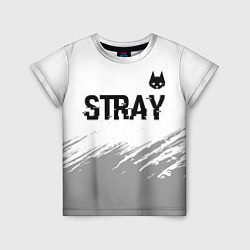 Футболка детская Stray glitch на светлом фоне посередине, цвет: 3D-принт