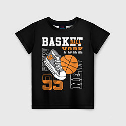 Футболка детская Basketball New York, цвет: 3D-принт