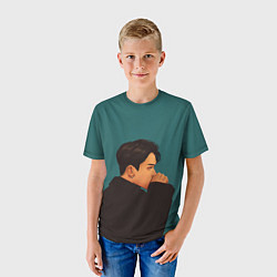 Футболка детская Лукас wayv, цвет: 3D-принт — фото 2