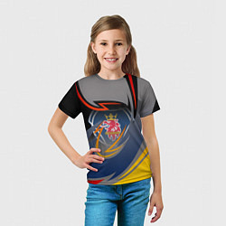 Футболка детская Scania логотип, цвет: 3D-принт — фото 2