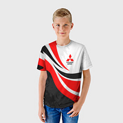 Футболка детская Evo racer mitsubishi - uniform, цвет: 3D-принт — фото 2
