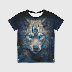 Футболка детская Fantasy wolf, цвет: 3D-принт