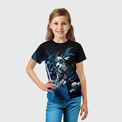 Футболка детская Зимний викинг, цвет: 3D-принт — фото 2