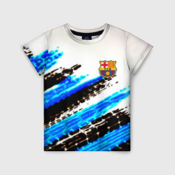 Футболка детская Barcelona fc club, цвет: 3D-принт