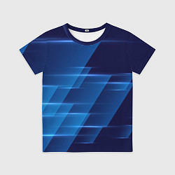 Футболка детская Blue background, цвет: 3D-принт