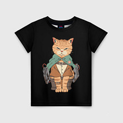Футболка детская Anime cat, цвет: 3D-принт