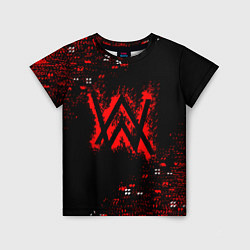 Футболка детская Alan walker k-391, цвет: 3D-принт