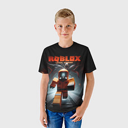 Футболка детская Lethal Company x Roblox, цвет: 3D-принт — фото 2