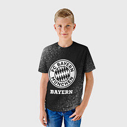 Футболка детская Bayern sport на темном фоне, цвет: 3D-принт — фото 2