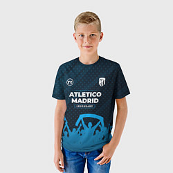 Футболка детская Atletico Madrid legendary форма фанатов, цвет: 3D-принт — фото 2