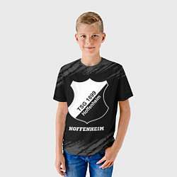 Футболка детская Hoffenheim sport на темном фоне, цвет: 3D-принт — фото 2