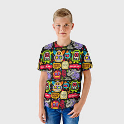 Футболка детская No bad days, цвет: 3D-принт — фото 2