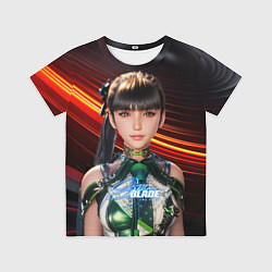 Футболка детская Stellar Blade Eve dark, цвет: 3D-принт