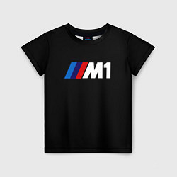 Футболка детская BMW m1 logo, цвет: 3D-принт