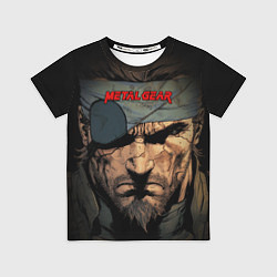 Футболка детская Веном Снейк Metal gear game, цвет: 3D-принт