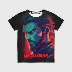 Футболка детская Веном Снейк Metal gear game, цвет: 3D-принт