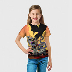 Футболка детская Hades Загрей принц Подземного мира, цвет: 3D-принт — фото 2