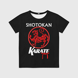 Футболка детская Сётокан - стиль каратэ, цвет: 3D-принт