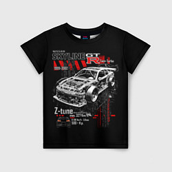 Футболка детская Skyline korch r34, цвет: 3D-принт