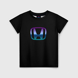 Футболка детская Honda neon logo, цвет: 3D-принт