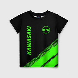 Футболка детская Kawasaki - logo, цвет: 3D-принт