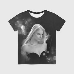 Футболка детская Actress - Anya Taylor - Joy, цвет: 3D-принт