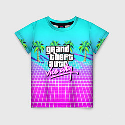 Футболка детская Vice city tropic collection, цвет: 3D-принт