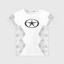 Футболка детская JAC white poly, цвет: 3D-принт
