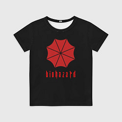 Футболка детская Biohazard resident game, цвет: 3D-принт