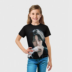 Футболка детская Stray Kids I N Giant concept, цвет: 3D-принт — фото 2