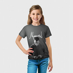 Футболка детская Певец Макан, цвет: 3D-принт — фото 2