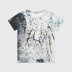 Футболка детская Silenthill текстура глитч, цвет: 3D-принт