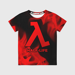 Футболка детская Half-Life - red gradient, цвет: 3D-принт