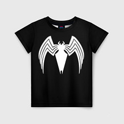 Футболка детская Venom - spider logo, цвет: 3D-принт