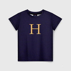 Футболка детская Weasley jumper letter H, цвет: 3D-принт