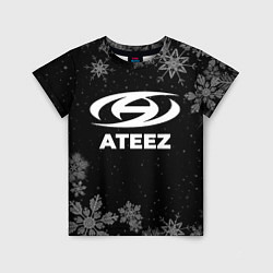 Футболка детская Снежный Ateez, цвет: 3D-принт