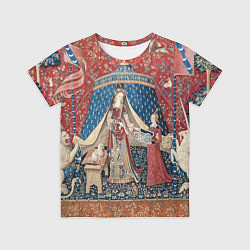 Футболка детская Гобелен из гостиной Гриффиндора, цвет: 3D-принт