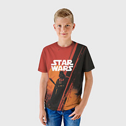 Футболка детская Darth Vader - Star Wars, цвет: 3D-принт — фото 2